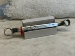 Cornwell BW-1214-S, 3/8IN. 7/16IN. 12PT Offset Box End Wrench, Usa Red. Fixed Price $7.00.