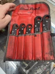 Blue-point Hinge Jaw Box Wrenches Set (YA1215) (r-shelf). Fixed Price $109.51.