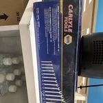 Carlyle Tools By Napa CW614 14PC Sae Full Polish Combo Wrench Set 1/4-1". Fixed Price $129.99.