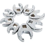 3/8" Drive, Fully Polished Sae Flare Nut Crowfoot Wrench Set, Pc. 9708 Sunex. Fixed Price $54.35.