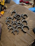 Snap-on Tools Nice 15PC Mix Drive Sae Deep Flare Nut Crowfoot Wrench Set 212AN. Fixed Price $799.00.