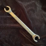 Craftsman Standard Open-ended Wrench 1/2"-9/16" Forged In Usa -va- 44171 Vtg. Fixed Price $7.95.