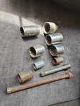 Snap-on 16 Ratchet Extension L122 Tool 3/4" Drive W/ Assorted Sockets And More. Fixed Price $89.98.