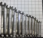 Craftsman Metric Pc Combination Wrench Set 7MM 19MM 12PT & Vv Forged Usa. Fixed Price $60.68.