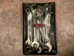 Vintage Craftsman -v Series Double Open End Ignition Wrench Set Nos 4306 Sae Usa. Fixed Price $31.97.