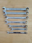 Husky Polished Chrome Metric 7PC Combination Wrench Set Usa Read Description. Fixed Price $29.50.