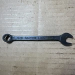 Matco Usa Wchb 126, Sae 3/8 Combination Wrench Pt. Industrial Black Finish. Fixed Price $9.98.