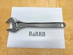 Snap-on Tools New 12" Length Chrome Smooth Jaw Adjustable Wrench AD12BA Flaw. Fixed Price $99.95.