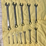 12 Pc S-k, Sk Combination Set, Sae Wrenches, 1/4 Usa. Fixed Price $78.00.