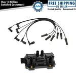 Ignition Coil Pack & Spark Plug Wire Kit Set For Gm Truck Van New. Fixed Price $109.85.