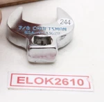 Craftsman -V-43628 7/8" 3/8" Drive Sae Crowfoot Wrench Chrome Usa. Fixed Price $20.99.