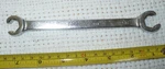 Vintage Double End Flare Nut Wrench 1/2 9/16 Cornwell BWF-1618 Usa. Fixed Price $7.77.