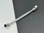 Snap-on Tools Usa FH-1214AS Sae 3/8" 7/16" Double Flex Socket Wrench Pt. Fixed Price $49.99.