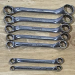 Snap On Sae Short Double Box End Wrench Set 12 Point XS609A 1/4" To 13/16" Read!. Fixed Price $149.95.