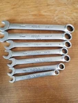 Napa Mm Combo Wrenches NDM55-15M 54-14M 52- 12M 51-11M,50-10M, 49A-9M 47A-7M. Fixed Price $75.00.