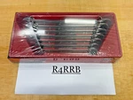 Snap-on Tools Usa New 7PC Sae 3/8 Up 3/4" Flat Ratcheting Wrench Set SOXR707A. Fixed Price $399.95.