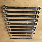 Craftsman Metric Double Box End Wrench Set 12 Point 6MM To 24MM 10PC Made Usa. Fixed Price $269.95.