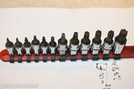 Matco Tools 1/4" - 3/8" Torx Bit Driver Socket Set 12PCS. Fixed Price $190.00.