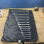 15 Piece Proamerica Usa Sae 12 Point Combination Wrench Set 1/4 1-1/8 + Roll. Fixed Price $155.70.