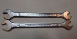 2 - Saltus NO50 7MM X 8MM Open End Wrenches One Used New Made In Germany. Fixed Price $15.45.
