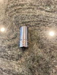 Snap-on FSMS12 12MM 3/8" Drive 6 Point Metric Semi Deep Chrome Socket. Fixed Price $39.95.