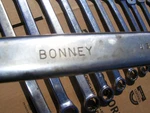 Bonney Combination Wrench Set. Fixed Price $350.00.