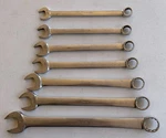 Snap On 7 Piece Wrench Set Sae OEX32 OEX28 OEX26 OEX24 OEX22 OEX20 OEX18A. Fixed Price $140.00.