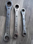 Matco Usa Ratcheting Wrenches 15MM 17MM 1/2" 9/16" 3/8" 7/16" Closed End. Fixed Price $25.00.
