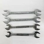 Craftsman Piece Lot Open End Wrench Vv Series 44586 44585 44591 Forged Usa. Fixed Price $24.95.
