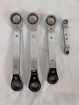 Craftsman Tools Usa 4PC Metric/sae Offset Box End Ratcheting Wrench. Fixed Price $39.95.