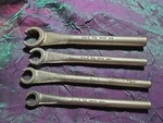 4 Pre-owned Par-x Flare Nut Wrenches 13/16, 9/16, 1/2, 3/8" Excellent Condition. Fixed Price $69.95.