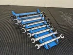 #BE242 Snap-on Usa RXFMS606B 6PC Metric Double Flare Nut Line Wrench Set 21MM. Fixed Price $289.95.