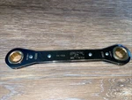 Armstrong 15-17 Mm Ratcheting Double Box End Metric Wrench #54-599 Usa New. Fixed Price $22.99.