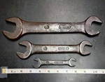 Vintage Ihc Lot Of Double Open End Wrenches G-3170 1326-E 1325-EA. Fixed Price $11.00.