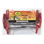 Bondhus 13387 Piece Metric T-shape Hex Key Set,. Fixed Price $44.08.
