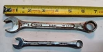 Vtg S-k Sk Tools Piece Wrenches 9/16 & 3/8 C-18 Usa 88292. Fixed Price $6.19.