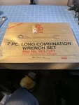 Mac Tools Usa Sae Combination Wrench Set 3/8 3/4 (7PC) Made. Fixed Price $144.46.