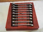 Set 9 Snap-on Combination Oexm Short Handle Metric Wrenches 10-18M. Fixed Price $219.99.