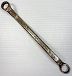 Vintage S-k 33016 Deep Box End Wrench 1/2" 9/16" Usa Sk. Fixed Price $9.86.