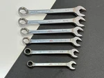 Mac Tools Usa Ca (rare) 6PC Sae Offset Angle (open End) Wrench 12 Point. Fixed Price $121.59.