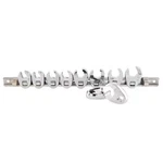 Sunex Tools Crowfoot Flare Nut Wrench Set 3/8 Drive Metric 10MM 19MM 10-PIECE. Fixed Price $29.95.