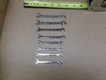 Mac Tools Usa 8-PIECE Sae Open End Ignition Wrench Set. Fixed Price $45.00.