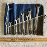 Vintage Craftsman 10PC Combination Wrench Set 12 Pt Bf Made Japan 1/4" To 1". Fixed Price $120.99.