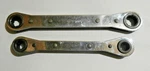 Vintage Snap-on Tools RBM1315 RBM1011SC Metric Ratcheting Box Wrenches (2). Fixed Price $23.42.
