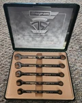 Snap-on Tools 75TH Anniversary 1920-1995 Collector's Wrench Set Unused With Box. Fixed Price $159.99.