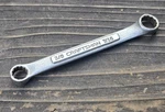 Craftsman V-43863 Sae 3/8X7/16" Chrome Box End Wrench 12PT Usa. Fixed Price $7.99.