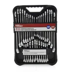 Hyper Tough 32-PIECE Combination Wrench Set, Sae & Metric, Chrome Vanadium Steel. Fixed Price $27.78.