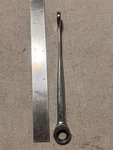 Gearwrench 13MM Ratcheting Combination 85813 Chrome 12 Point Used. Fixed Price $10.95.