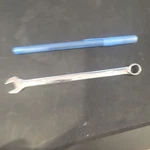 Snap-on Tools OEX12B 3/8 Pt Chrome Combination Wrench Usa. Fixed Price $17.00.