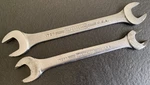 Lot Of Williams "superrench" 1727 & 1725B Double Open-end Wrenches Made In Usa. Fixed Price $14.84.